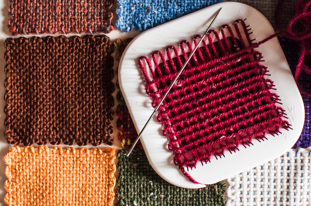 Easy Pin-Loom Weaving is Back!, Crochet