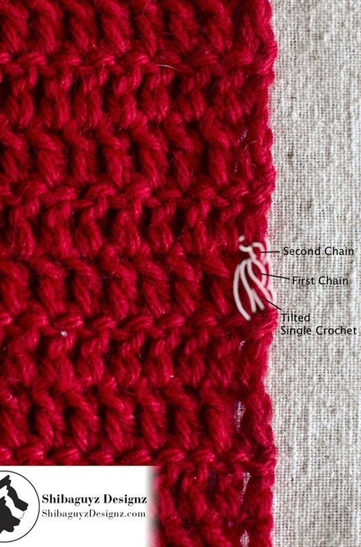 Technique Tuesday - First Double Crochet Stitch Tutorial by Shibaguyz Designz