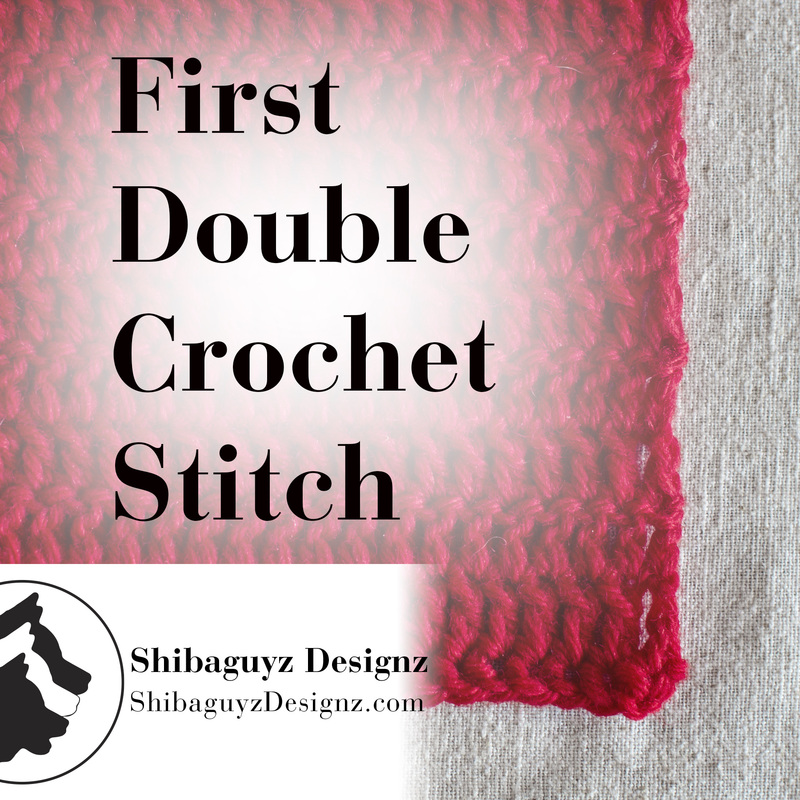 Technique Tuesday - First Double Crochet Tutorial by Shibaguyz Designz