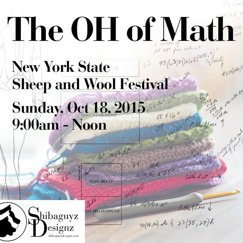 The OH! of Math class by the Shibaguyz at New York State Sheep and Wool Festival 2015