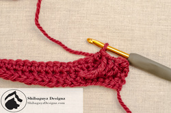Technique Tuesday - Woven Cables Pattern Stitch, Part 1: Double Treble Left Cross Crochet Cable Stitch by Shibaguyz Designz