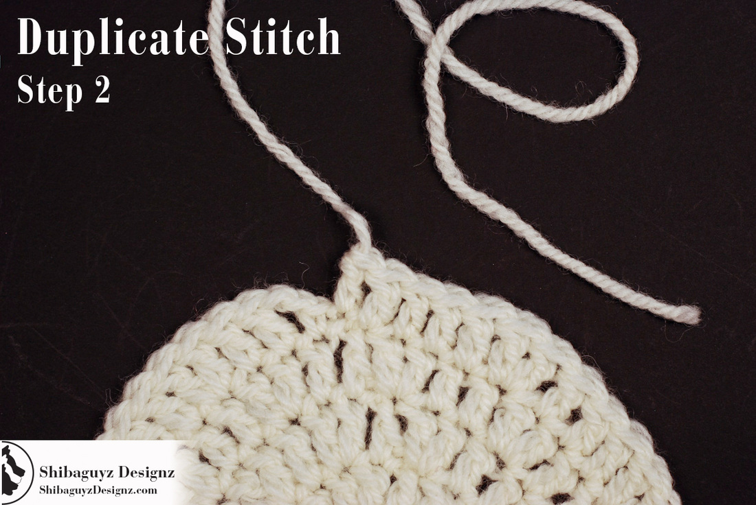 Duplicate Stitch Tutorial by Shibaguyz Designz