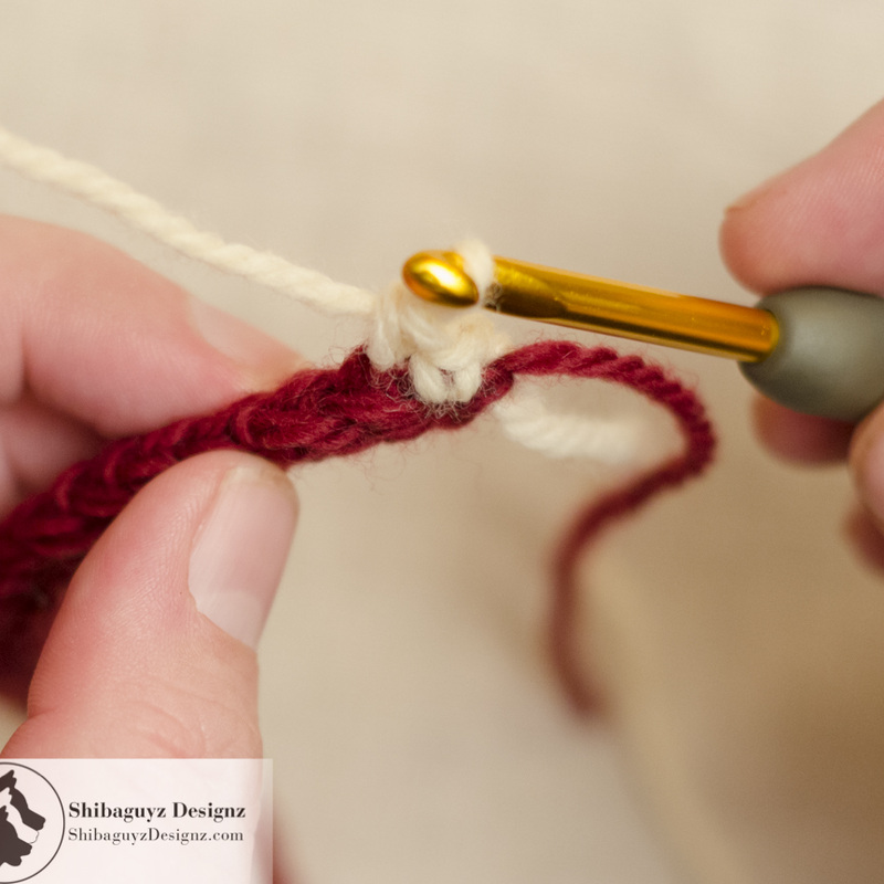 Technique Tuesday - How to make Reversible Horizontal Back Loop Crochet Ribbing - a step-by-step photo tutorial by Shibaguyz Designz