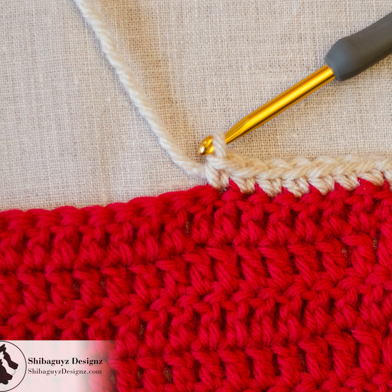How To Make Different Crochet Fabrics By Inserting Your Hook Under Different Loops - A free step-by-step crochet tutorial by Shibaguyz Designz