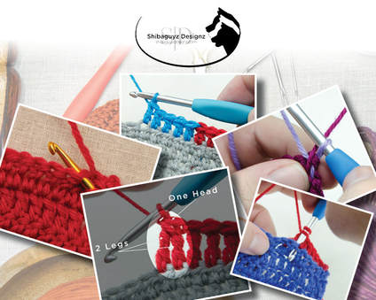 Crochet, Knitting, and Photography Tutorials by Shibaguyz Designz