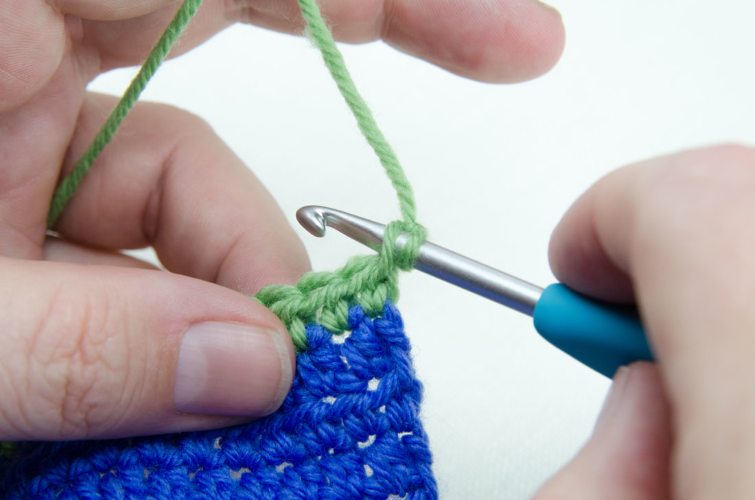 Crochet Linked First Dc Tutorial Step 2