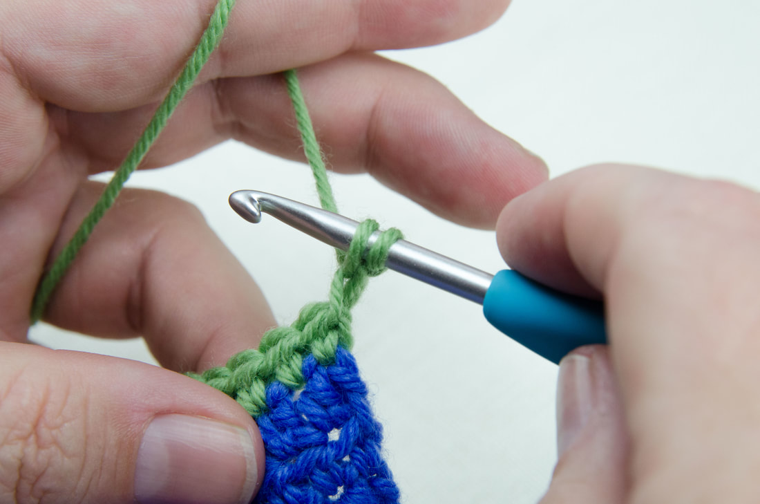 Crochet Linked First Dc Tutorial Step 1
