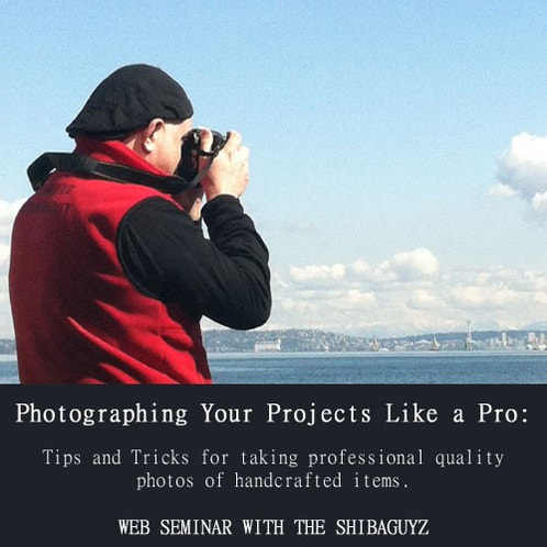 Photographing your handmade projects like a pro - Interweave Photography Webinar with Jason Mullett-Bowlsby