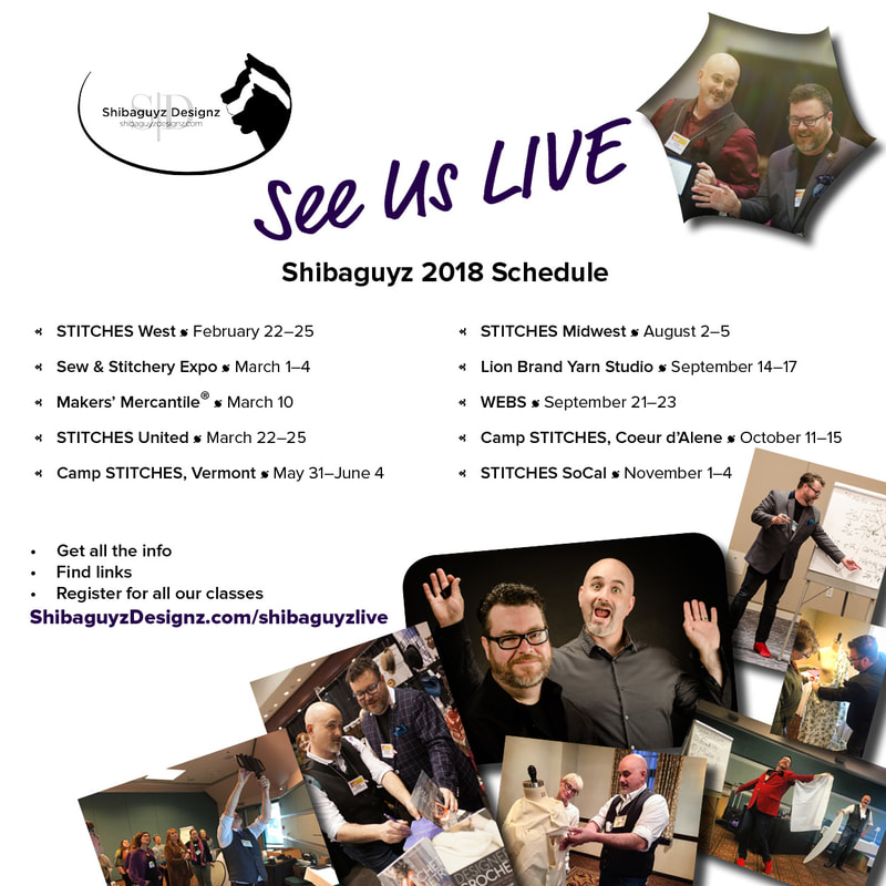 Shibaguyz 2018 Teaching Schedule
